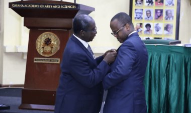 Dr. Maxwell Opoku-Afari inducted as a Fellow into the Ghana Academy of Arts and Sciences