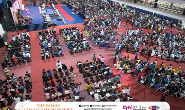 Couples rededicate their marriages at Citi TV/Citi FM’s 2024 Family Consecration Service